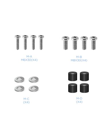 TooQ LP4255T-B soporte para TV 139,7 cm (55") Negro