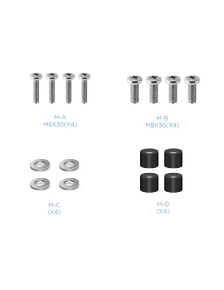 TooQ LP4255T-B soporte para TV 139,7 cm (55") Negro