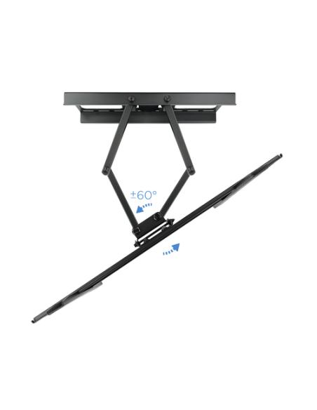 TooQ SOPORTE GIRATORIO E INCLINABLE PARA MONITOR / TV LCD, PLASMA DE 37-70, NEGRO