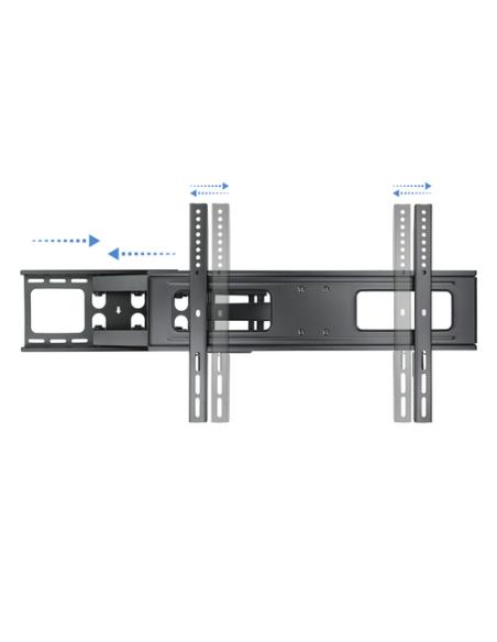 TooQ SOPORTE GIRATORIO E INCLINABLE PARA MONITOR / TV LCD, PLASMA DE 37-70, NEGRO