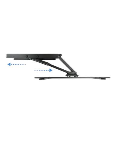 TooQ SOPORTE GIRATORIO E INCLINABLE PARA MONITOR / TV LCD, PLASMA DE 37-70, NEGRO
