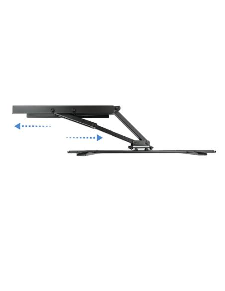 TooQ SOPORTE GIRATORIO E INCLINABLE PARA MONITOR / TV LCD, PLASMA DE 37-70, NEGRO