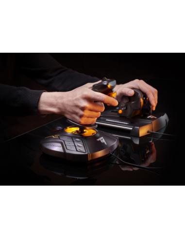 Thrustmaster T-16000M FCS Hotas Negro, Naranja USB Palanca de mando Analógico/Digital PC