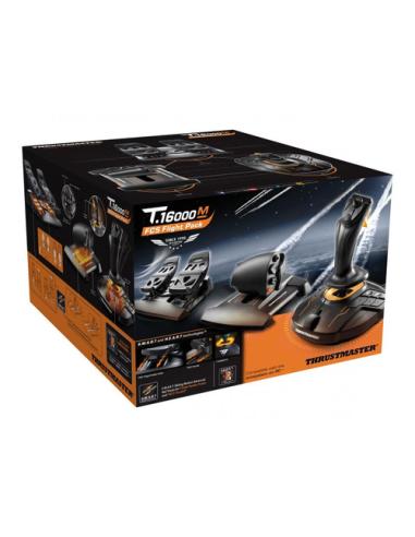 Thrustmaster T-16000M FCS Flight Pack Negro USB Palanca de mando Analógico/Digital MAC, PC