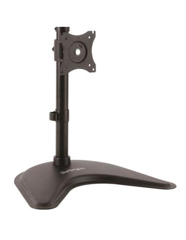 StarTech.com Soporte Vertical de Acero de Servicio Pesado para dos Monitores - Base Ajustable VESA para Pantallas de hasta 27 Pu