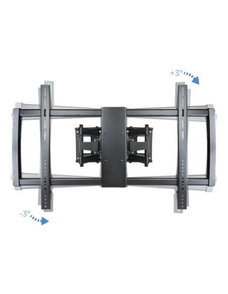 TooQ LP75100TN-B soporte para TV 152,4 cm (60") Negro