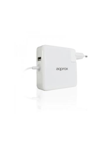 Approx appUAAPL adaptador e inversor de corriente Interior 85 W Blanco