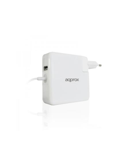 Approx appUAAPL adaptador e inversor de corriente Interior 85 W Blanco