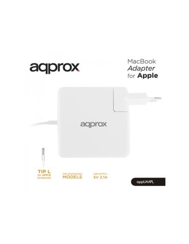 Approx appUAAPL adaptador e inversor de corriente Interior 85 W Blanco