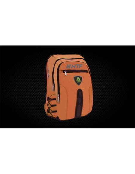 KeepOut BK7F mochila Negro, Naranja Imitación piel, Nylon