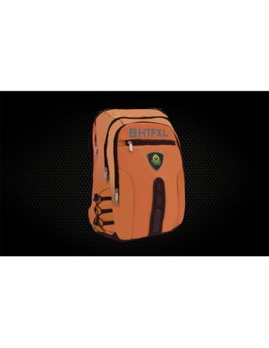 KeepOut BK7F mochila Negro, Naranja Imitación piel, Nylon
