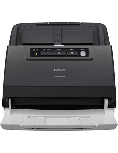 Canon imageFORMULA DR-M160II Escáner con alimentador automático de documentos (ADF) 600 x 600 DPI A4 Negro, Gris