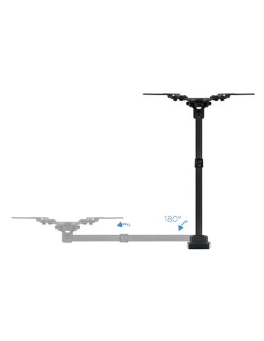 TooQ LP2142TNL-B soporte para TV 106,7 cm (42") Negro