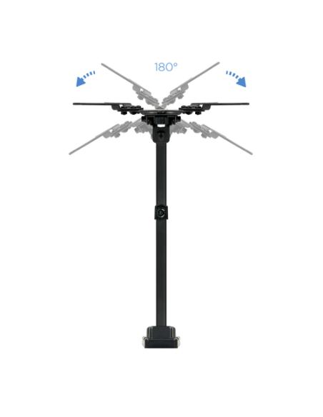 TooQ LP2142TNL-B soporte para TV 106,7 cm (42") Negro