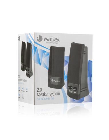 NGS SB150 altavoz De 1 vía Negro Alámbrico 4 W