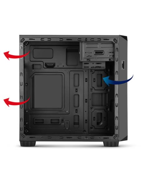NOX Coolbay MX2 Mini Tower Negro