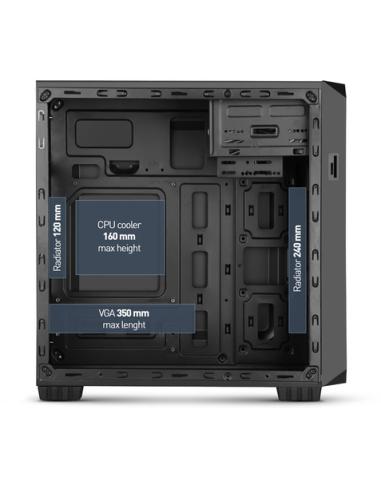 NOX Coolbay MX2 Mini Tower Negro