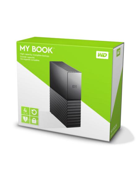 Western Digital My Book disco duro externo 4 TB 3.5" Micro-USB B 3.2 Gen 1 (3.1 Gen 1) Negro