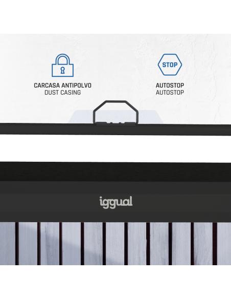 iggual Pantalla Mural 180x180cm con Trípode