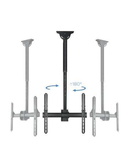 TooQ LPCE1155TSLI-B soporte para pantalla de señalización 139,7 cm (55") Negro