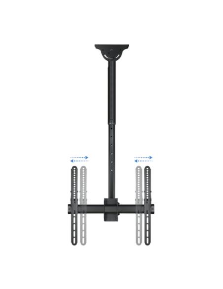 TooQ LPCE1155TSLI-B soporte para pantalla de señalización 139,7 cm (55") Negro