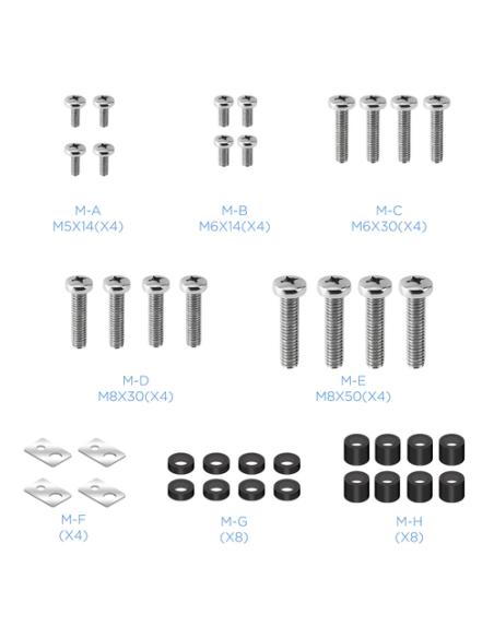 TooQ LPCE1155TSLI-B soporte para pantalla de señalización 139,7 cm (55") Negro