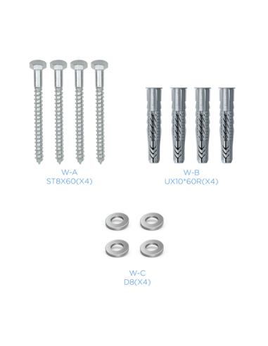 TooQ LPCE1155TSLI-B soporte para pantalla de señalización 139,7 cm (55") Negro