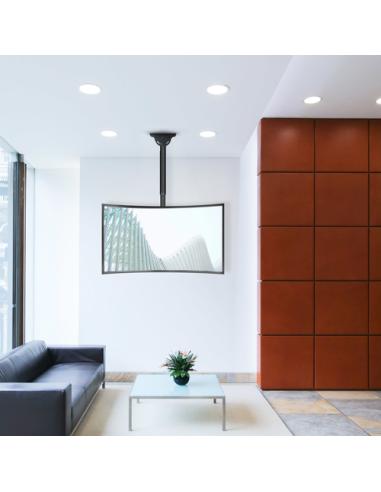 TooQ LPCE1155TSLI-B soporte para pantalla de señalización 139,7 cm (55") Negro