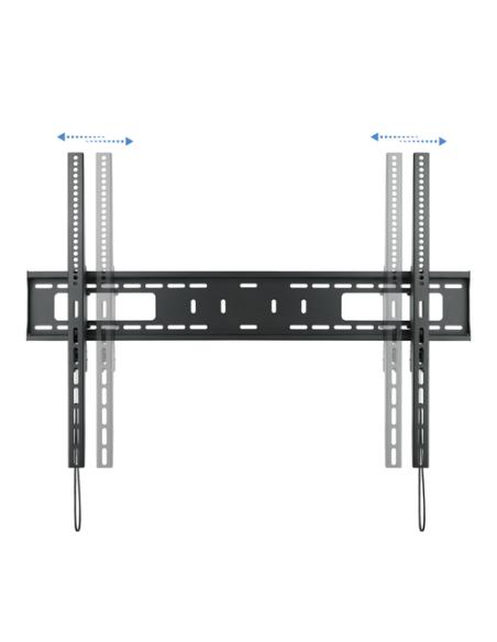 TooQ Soporte de Pared Inclinable para Monitor / TV LCD, Plasma de 60-100, Negro