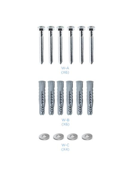 TooQ Soporte de Pared Inclinable para Monitor / TV LCD, Plasma de 60-100, Negro