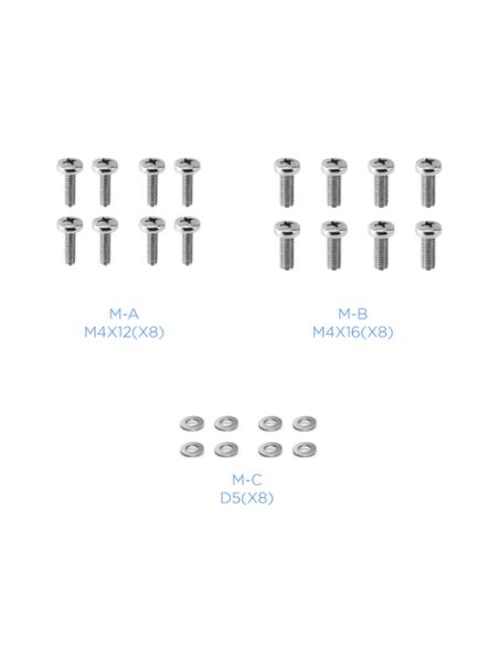 TooQ Soporte de Mesa Giratorio e Inclinable para 2 Pantallas (Monitor / TV Plasma / LCD / LED) 13” – 32”, de Dos Brazos, Plata