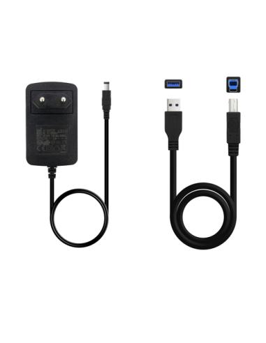 TooQ DOCK STATION SATA 2.5/3.5 A USB 3.0 CLONE OTB NEGRO-BLANCO