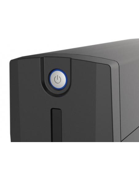 Conceptronic ZEUS01E sistema de alimentación ininterrumpida (UPS) Línea interactiva 0,65 kVA 360 W 4 salidas AC