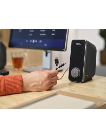 Trust 20179 altavoz Negro Alámbrico 14 W