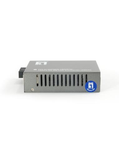 LevelOne Convertidor SC SMF 10/100BASE-TX a 100BASE-FX PoE PD