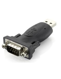Equip 133382 cambiador de género para cable USB A RS-232 Negro 2