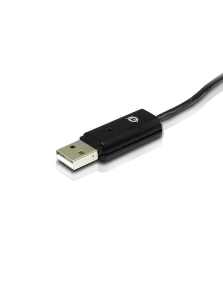 Conceptronic CUSBODDSHARE cable para video, teclado y ratón (kvm) Negro 1,8 m