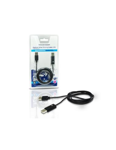 Conceptronic CUSBODDSHARE cable para video, teclado y ratón (kvm) Negro 1,8 m