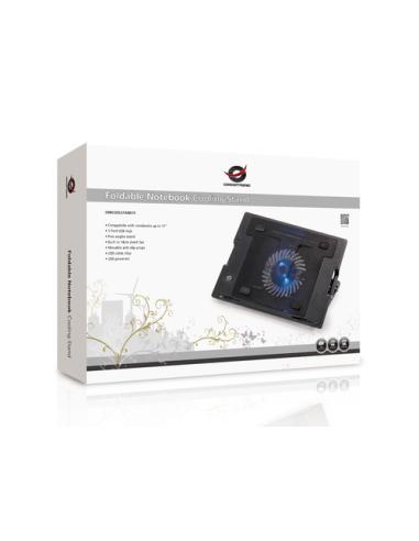 Conceptronic Base plegable de refrigeración para equipos portátiles