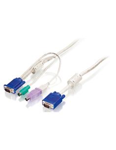 LevelOne Cable KVM PS 2 y USB de 5m 2