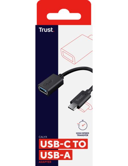 Trust 20967 cable USB 0,09 m USB C USB A Negro