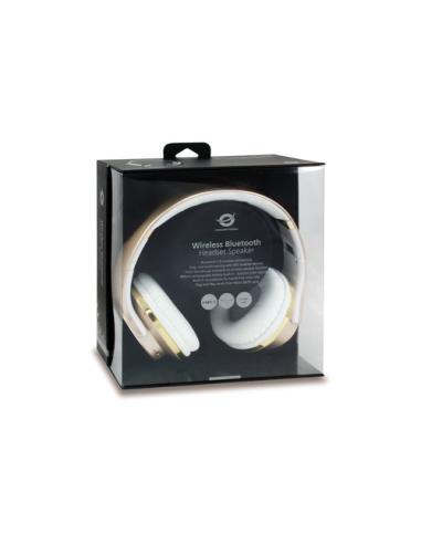 Conceptronic CHSPBTNFCSPKG auricular y casco Auriculares Inalámbrico y alámbrico Diadema Llamadas/Música MicroUSB Bluetooth Oro,