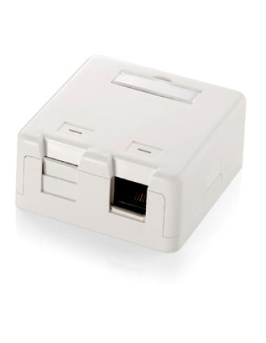Equip 125122 caja de tomacorriente Blanco