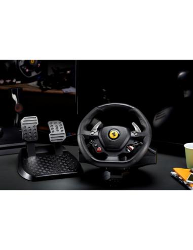 Thrustmaster T80 Ferrari 488 GTB Edition Negro Volante + Pedales Digital PC, PlayStation 4, PlayStation 5