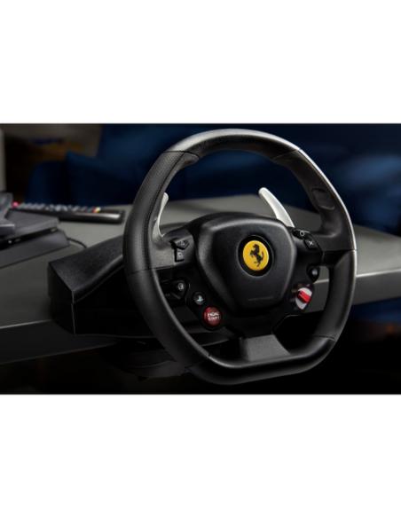 Thrustmaster T80 Ferrari 488 GTB Edition Negro Volante + Pedales Digital PC, PlayStation 4, PlayStation 5