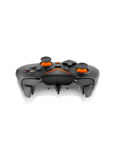 NOX NXKROMKEY mando y volante Negro USB Gamepad Analógico Android, PC, Playstation 3