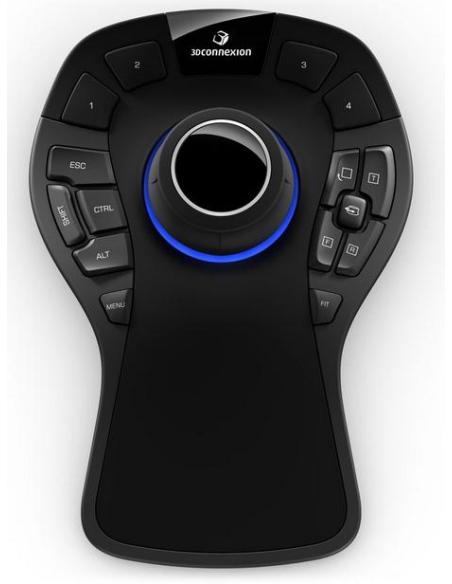 3Dconnexion SpaceMouse Pro USB Negro, Gris