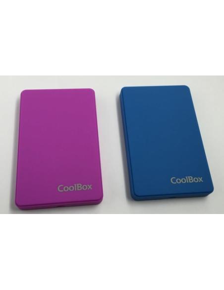 CoolBox CAJA/CARCASA HDD/SSD 2.5" SLIMCOLOR SCG2543 GRIS USB3.2 GEN1