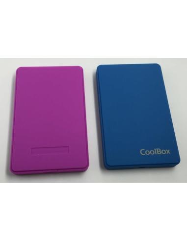 CoolBox CAJA/CARCASA HDD/SSD 2.5" SLIMCOLOR SCG2543 GRIS USB3.2 GEN1