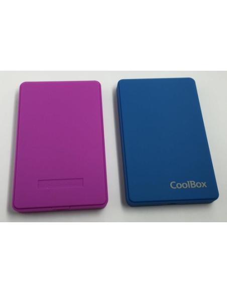 CoolBox CAJA/CARCASA HDD/SSD 2.5" SLIMCOLOR SCG2543 GRIS USB3.2 GEN1